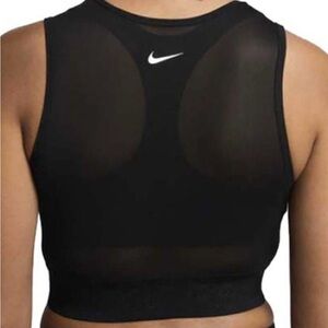 Nike Women's Black Mesh Sports Bra
